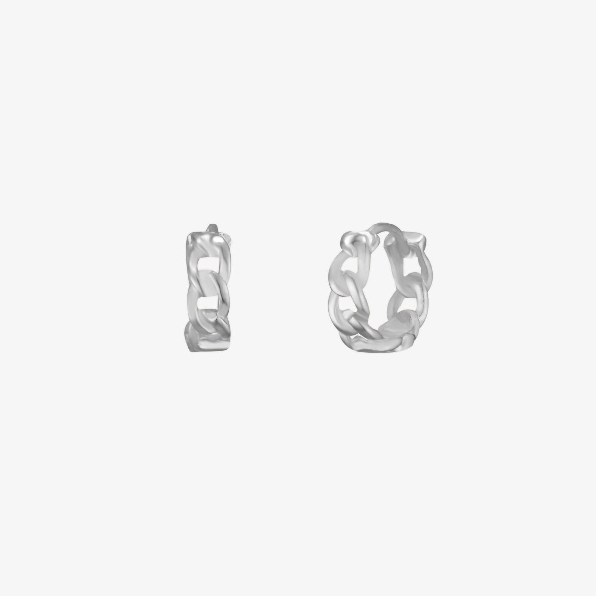 8mm Rope Huggie Earrings